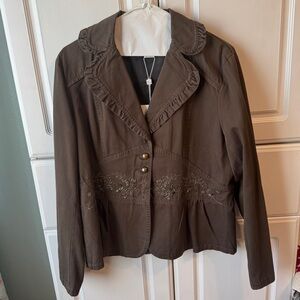 NEW Connection 18 Dark Green Jacket